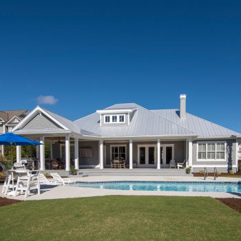 Luxury pool with landscape garden